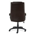 thumbnail image 3 of Alera Brosna Series Mid-Back Task Chair, Supports Up to 250 lb, 18.15" to 21.77" Seat Height, Brown Seat/Back, Brown Base | Bundle of 2 Each, 3 of 4