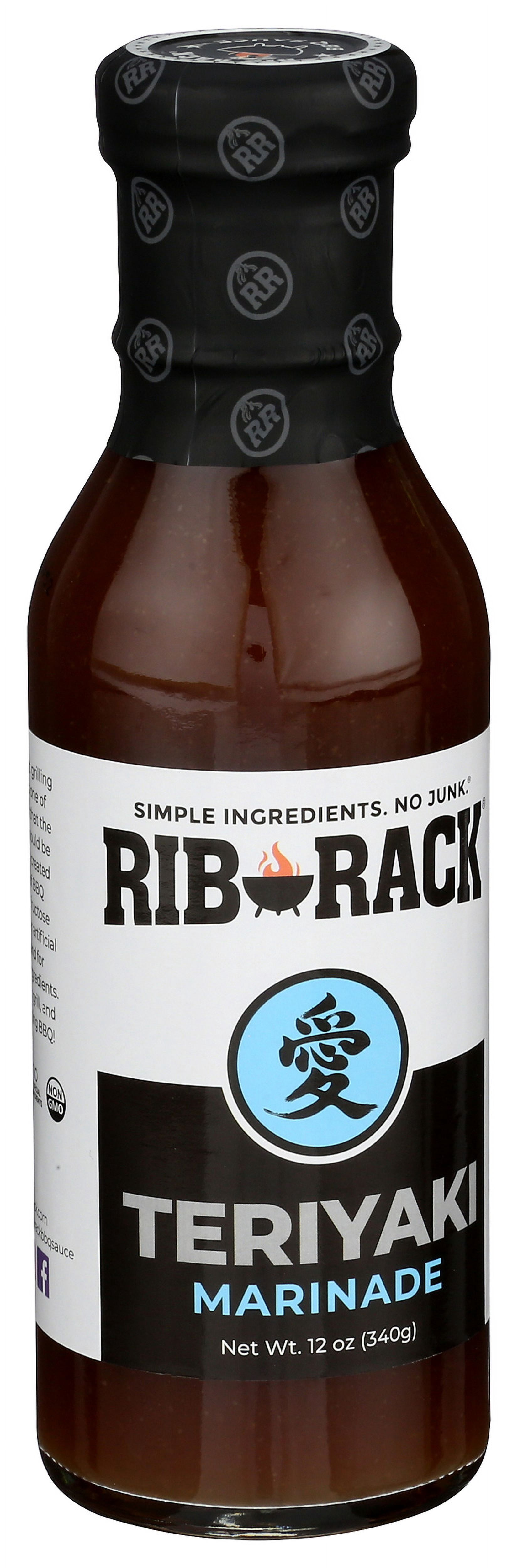 (Pack of 6), Rib Back Teriyaki Marinade, 12 oz