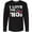 AB-Black, variant on Inktastic I Love the '80s-musical Notes Long Sleeve T-Shirt