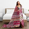 thumbnail image 5 of Wijzvio 75th Birthday Gifts Throw Blanket Soft Fuzzy Fleece Blanket For Couch Bed Living Room Decoration 80"X60", 5 of 9