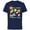 Navy, variant on Mickey & Friends Vacay Mode Family Trip Vacation - Short Sleeve Cotton T-Shirt for Adults - Customized-Navy