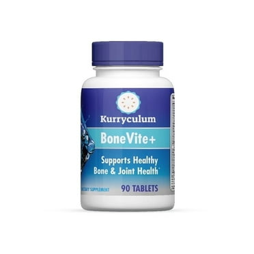 Kurryculum BoneVite  Bone and Joint Health Supplement Tablets, 90 Count