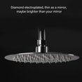 thumbnail image 4 of Rain Shower Head, 8 Inch High Pressure Rain Showerhead  For Hotel Round, 4 of 8