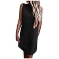 thumbnail image 2 of LOVZFMLL Dresses Women's Solid Color Sleeveless Fashion Backless Skirt Dress, 2 of 9