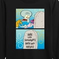 thumbnail image 3 of SpongeBob SquarePants - Squidward Hopes And Dreams - Toddler & Youth Long Sleeve Graphic T-Shirt, 3 of 6