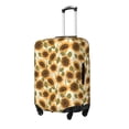 thumbnail image 2 of Haiem Autumn Sunflowers Luggage Cover Printed Suitcase Covers for Luggage Elastic Washable Suitcase Protector Fits 18-32 Inch Luggage-Large, 2 of 8