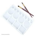 thumbnail image 5 of Royal & Langnickel Essentials 13" x 7" Plastic 16-Well Art Palette, 5 of 9