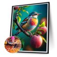 thumbnail image 2 of Pintura de diamante 5D DIY Kit de pájaro de taladro redondo completo Arte Decoración del hogar (QQ294) FLhrweasw Nuevo, 2 of 9