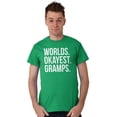 thumbnail image 5 of Worlds Okayest Gramps Relative Family Men's Graphic T Shirt Tees Brisco Brands X, 5 of 5