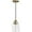 Aged Brass, variant on Capital Lighting 3718AD-135 Fallon Urban/Industrial Clear Glass Pendant Light Fixture, 1-Light 100 Watt, 9" H x 6" W, Aged Brass