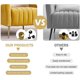 thumbnail image 4 of Patas de muebles Patas de mesa 4 piezas Patas de muebles de cono Patas de gabinete de acero inoxidable oblicuas / verticales con base silenciosa, 4 of 5
