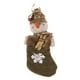 thumbnail image 2 of Precioso calcetín de muñeco de nieve para regalo, bolsa de dulces, adorno colgante para árbol Monigote de nieve, 2 of 9