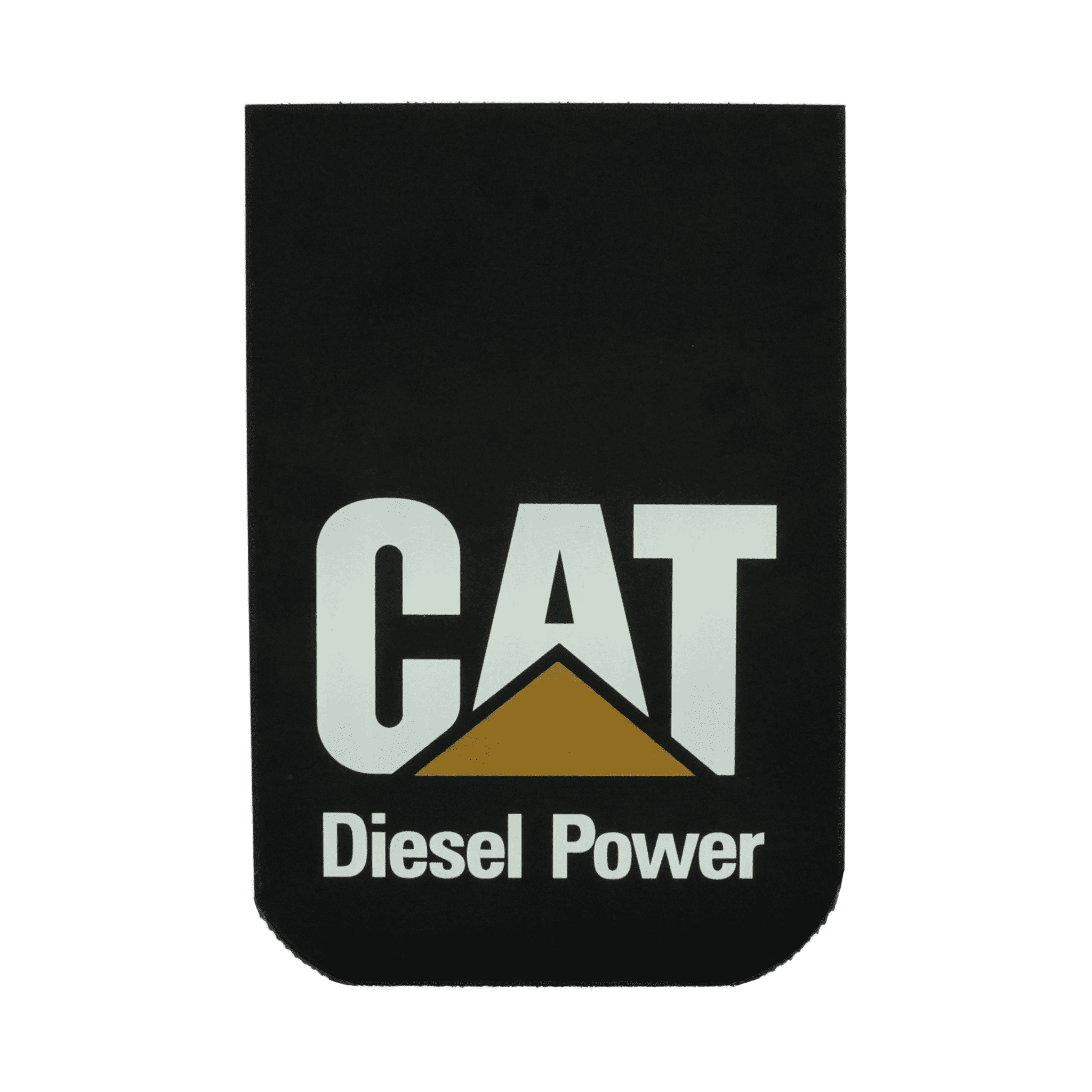 CAT 12x18 "Diesel Power" Mud Flaps, 1/4" Thick (Set of 2)
