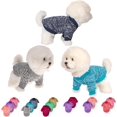 thumbnail image 1 of MOIRIG Suéter para perro, suéteres para perros pequeños, paquete de 3 ropa cálida y suave para mascotas para cachorros, gatos medianos y grandes, perros niña o niño, camisa para perro para invierno Na, 1 of 4