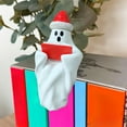 thumbnail image 5 of Halloween Christmas Ceramic Ghost Figurine Ornament, 5x3 Inch Resin Decor Statue for Table Centerpiece Indoor Use, 5 of 6