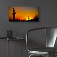 thumbnail image 6 of Epic Art 'Desert Sunset' by Jonathan Ross, Acrylic Glass Wall Art, 24"x12", 6 of 8