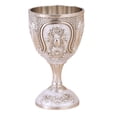 thumbnail image 3 of , fácil de limpiar, portátil, diseño clásico, decoración, vaso de vino, copa de uso doméstico, Bar, bebidas de inauguración de plateado, 3 of 8