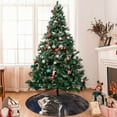 thumbnail image 7 of Sikiie Astronaut 30-48 inches {designName} Print Christmas Tree Skirt Snowman Xmas Tree Skirt with Edge Christmas Decorations for Holiday Party30", 7 of 7