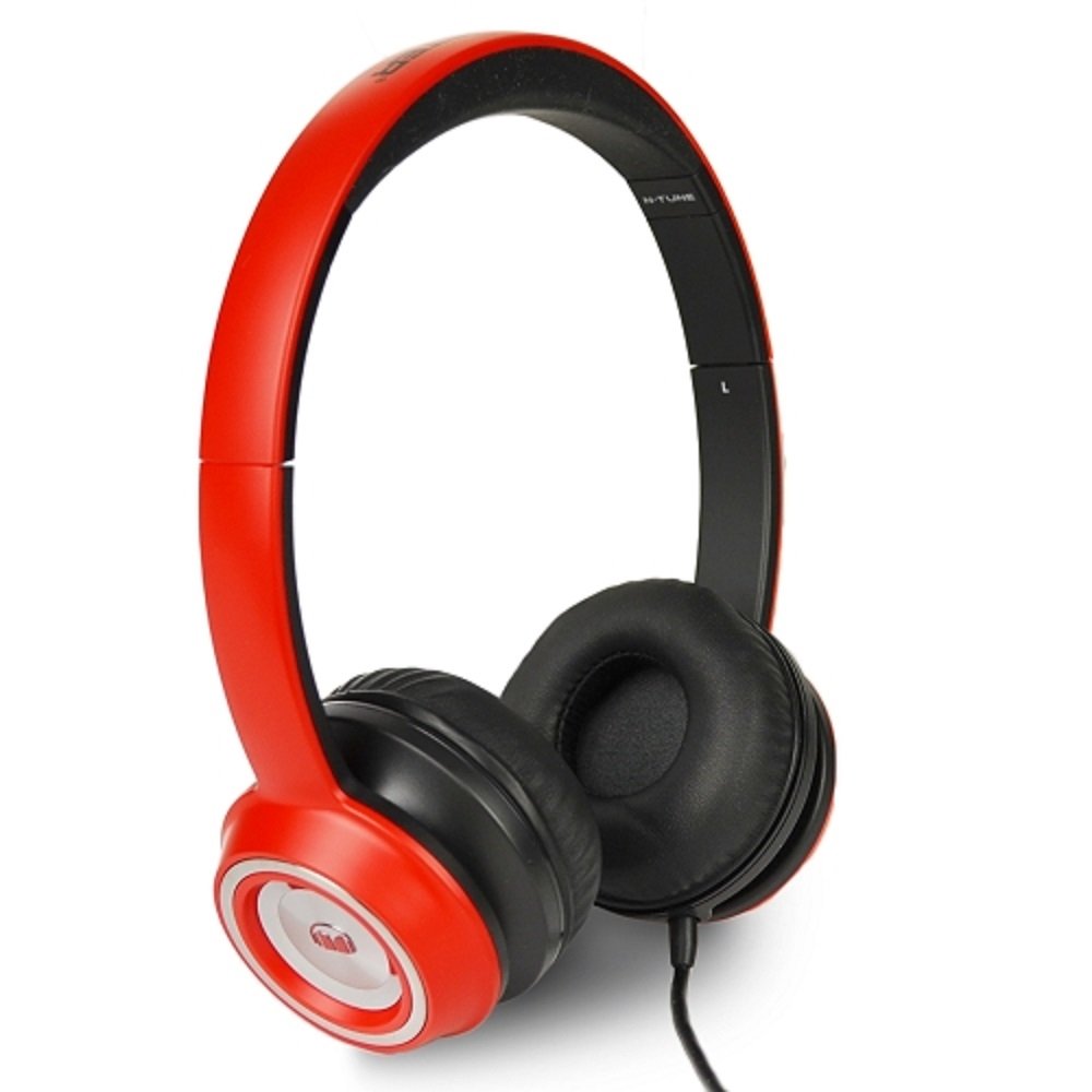 Monster NTune High Performance OnEar Headphones w/3.5mm Plug (Red
