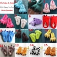 thumbnail image 1 of Pijamas de franela para niños y niñas, monos de animales, mono de unicornio de dibujos animados, ropa de dormir, 1 of 4