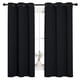 thumbnail image 1 of Cortinas opacas NICETOWN para Halloween, 42 x 160 cm, color negro, 1 of 8