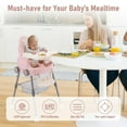 High Chairs for Babies and Toddlers, Portable 3 in 1 High Chair