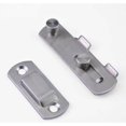 thumbnail image 4 of Pestillo de puerta corrediza NQ Cerradura de puerta Pestillo de palanca Perno de bloqueo de Hebilla con tornillos Acabado Cepillado de aleación de zinc, 4 of 4