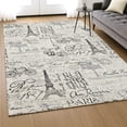 thumbnail image 6 of Addison Rugs Mayfield Premium Machine Washable Transitional Novelty Beige Rectangle Rug, 3' x 5', 6 of 6