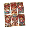 thumbnail image 4 of Rongfmy 6Pcs New Year Red Envelopes Hong Bao for Spring Festival Graduation Birthday A, 4 of 9