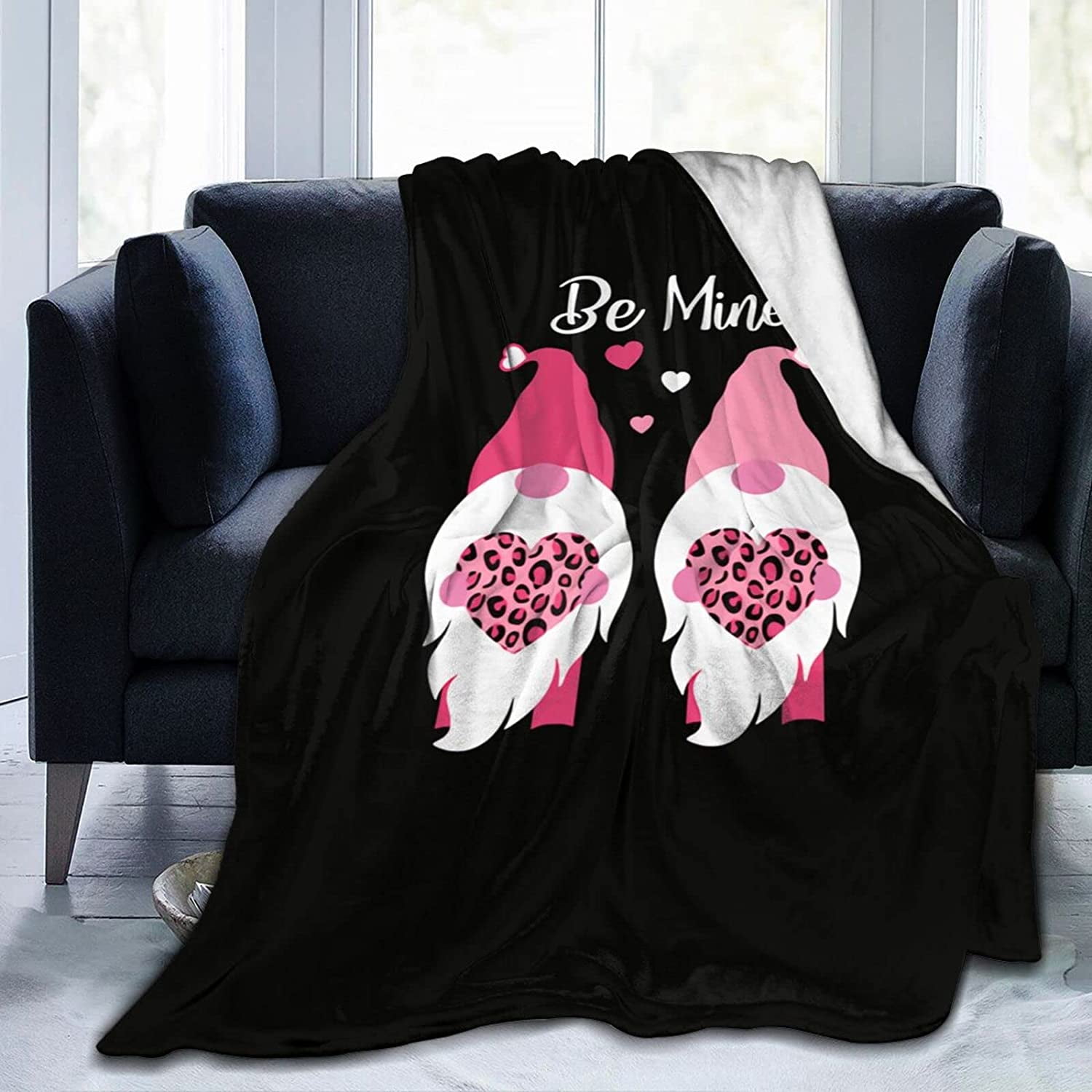 aoselan Gnome Couple Throw Blanket, Romantic Valentine's Day Gift