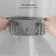 thumbnail image 4 of Estante de baño Billuyoard soporte de Almacenamiento tamaño compacto color verde, 4 of 6