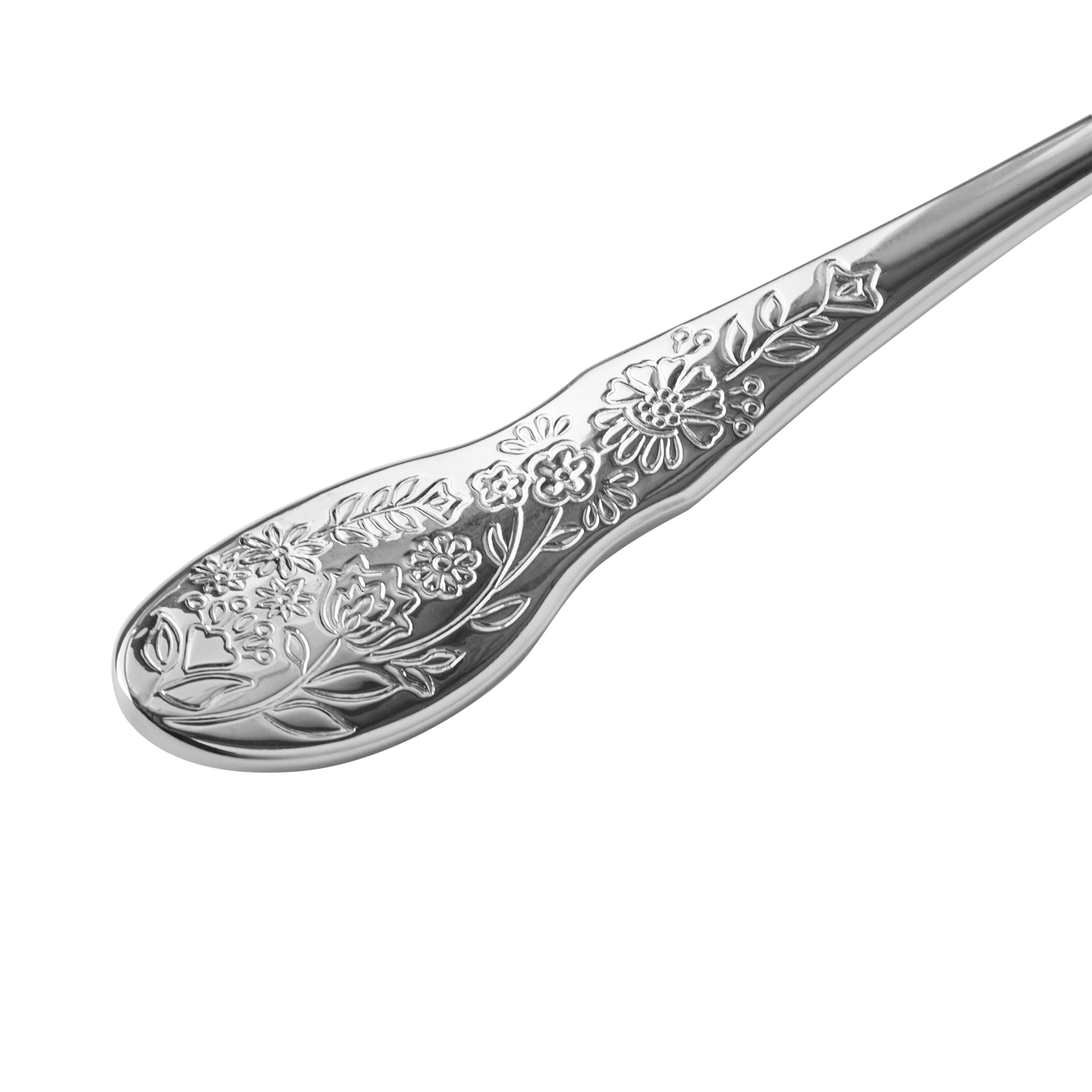 (2 pack) The Pioneer Woman Mazie 20-Piece Flatware Set, Service for 4
