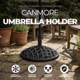 thumbnail image 3 of PATIO MASTER CORP FS Canmore Umbrell Base BZB01004H64, 3 of 5