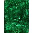 thumbnail image 2 of 10pcs twisted metallic garland in green tinsel, 2 of 5