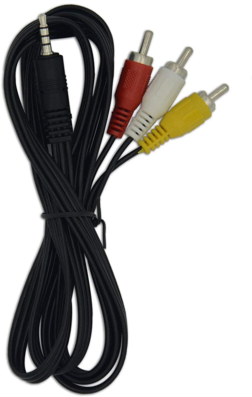 WONNIE RCA AV Cable for 1589 Portable DVD Player and TV Connecting