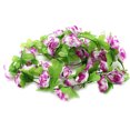 thumbnail image 2 of opvise 1Pc Easy to Maintain Rose Artificial Vines Plastic Delicately Cut Simulation Vines Wedding Decor Purple, 2 of 8