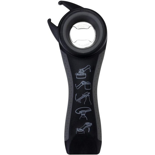 5in1 Jar Opener, Lid Twist Off Jar Bottle Opener Multi Kitchen Tools