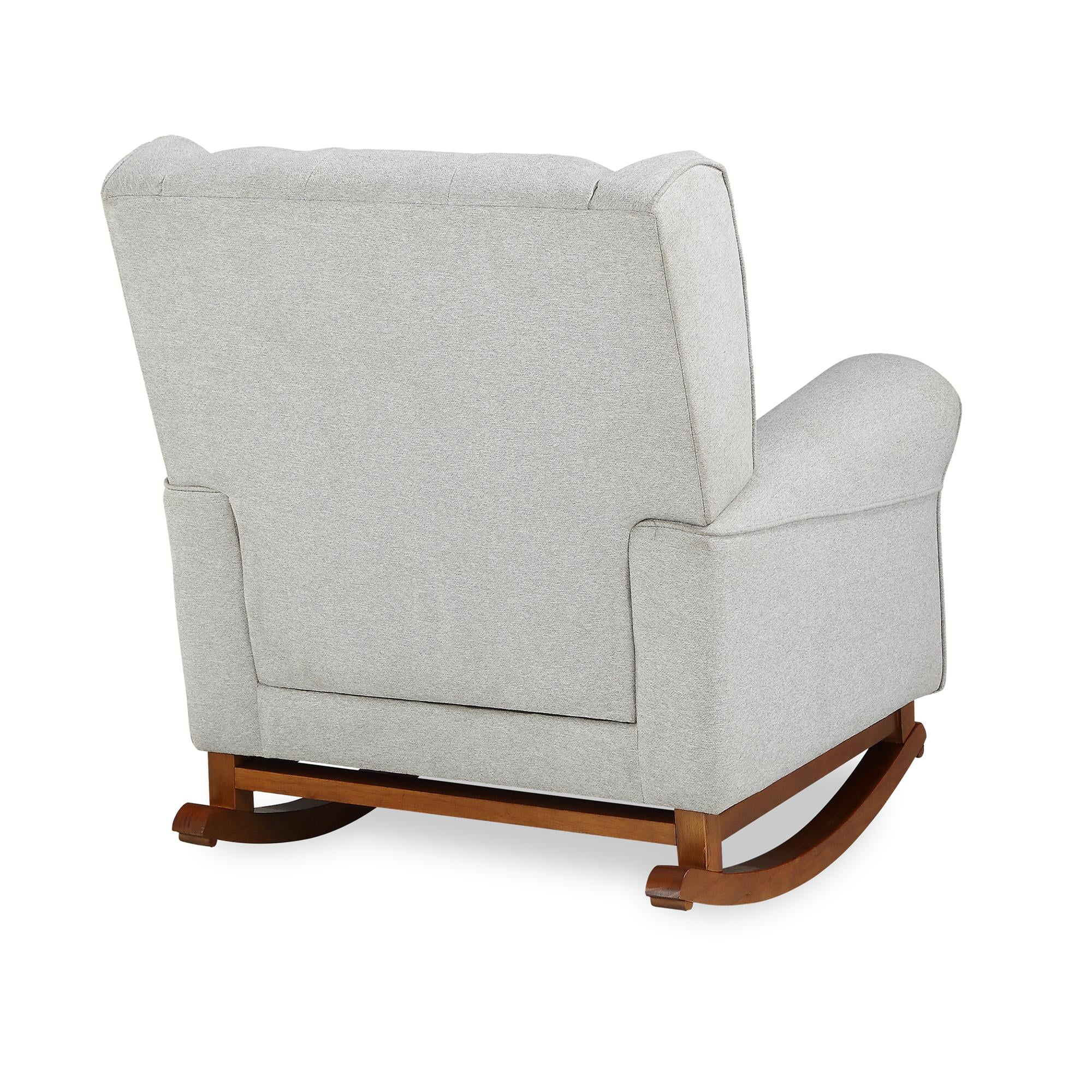 tufted wingback rocker