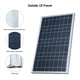 thumbnail image 4 of 4X Kit de Panel Solar de 12 V, Generador de Células Solares Recargable Portátil para Exteriores de 30 W de Potencia Completo para el Hogar, 4 of 5