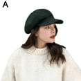 thumbnail image 2 of Travelwant Womens Plaid Newsboy Cap Cotton Ivy Baker-boy Style Visor Berets Hats, 2 of 2