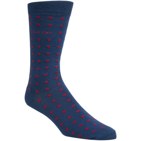Calvin Klein Mens Polka Dot Dress Socks