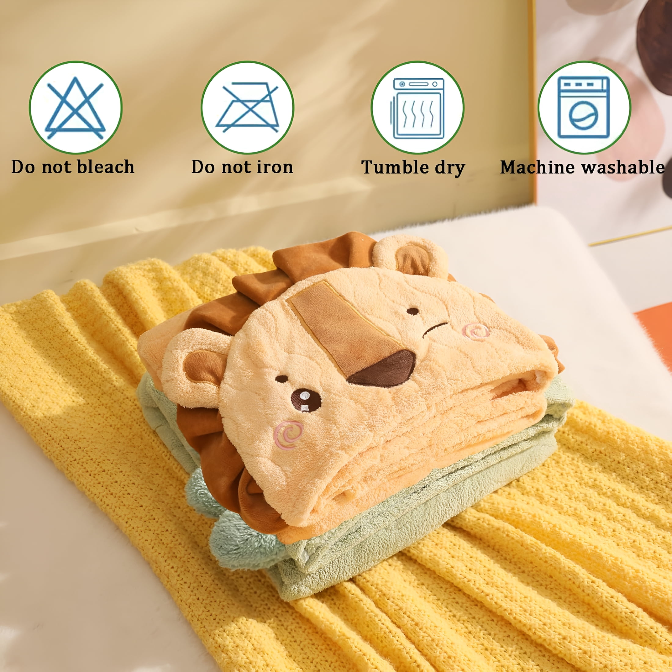 ARLAJO Toddler Towels with Hood for Boys Girls 0-6 Years,2-Pack Hooded Baby Bath Towels for Kids 27.5"X55",Ultra Absorbent Soft Thick Toddler Bath Towel,Baby Beach Towel,Bathrobe