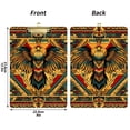 thumbnail image 5 of FORMRS Acrylic Clipboard with Low Profile Clip Standard A4 Letter Size, 12.5" x 9", Retro Abstract Eagle, 5 of 8