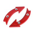 thumbnail image 3 of Almencla 2Pcs Spoke Reflectors Bike Wheel Reflectors for Night Riding Cycling Red, 3 of 8