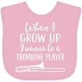thumbnail image 3 of Inktastic Future Trombone Player Music Boys or Girls Baby Bib, 3 of 4