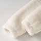 thumbnail image 4 of Gibobby Chamarra niñoChaqueta de forro polar para niños y niñas pequeñas, abrigo cálido con cremallera, prendas de vestir para otoño e invierno(Blanco, 3-4 Años), 4 of 5