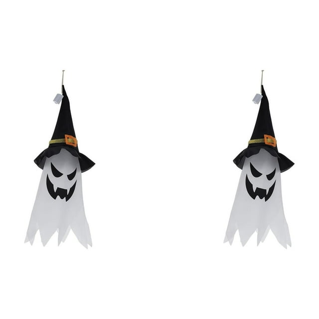 Party Decoration Hair Dryer Led Hanging Pumpkin Light Props Polyester Wind Ashtray Accessory*2 Pack