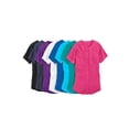 thumbnail image 4 of Woman Within Plus Size Short-Sleeve Crinkle Shirt, 4 of 6