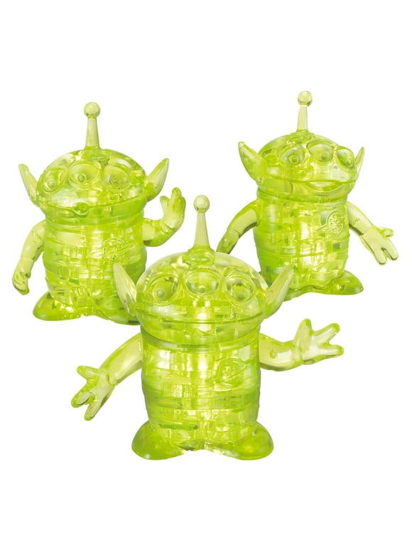 Toy Story Aliens Original 3D Crystal Puzzle from BePuzzled, Ages 12 and Up
