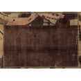 thumbnail image 1 of Ahgly Company Indoor Rectangle Abstract Brown Modern Area Rugs, 2' x 3', 1 of 4